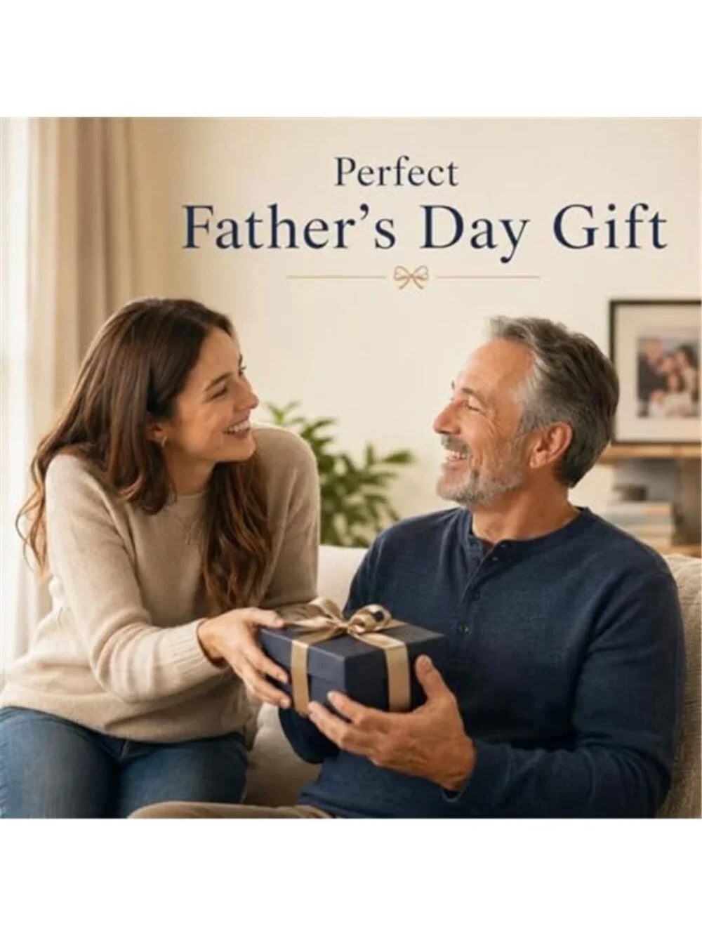 Watch Box, Fathers Day Gift for Dad, 12 Slot Mens Watch Case With